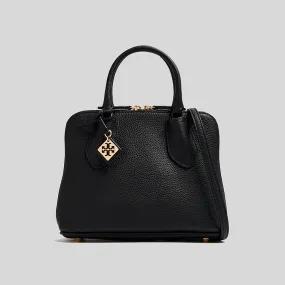 TORY BURCH Mini Swing Leather Tote Bag Black 155619