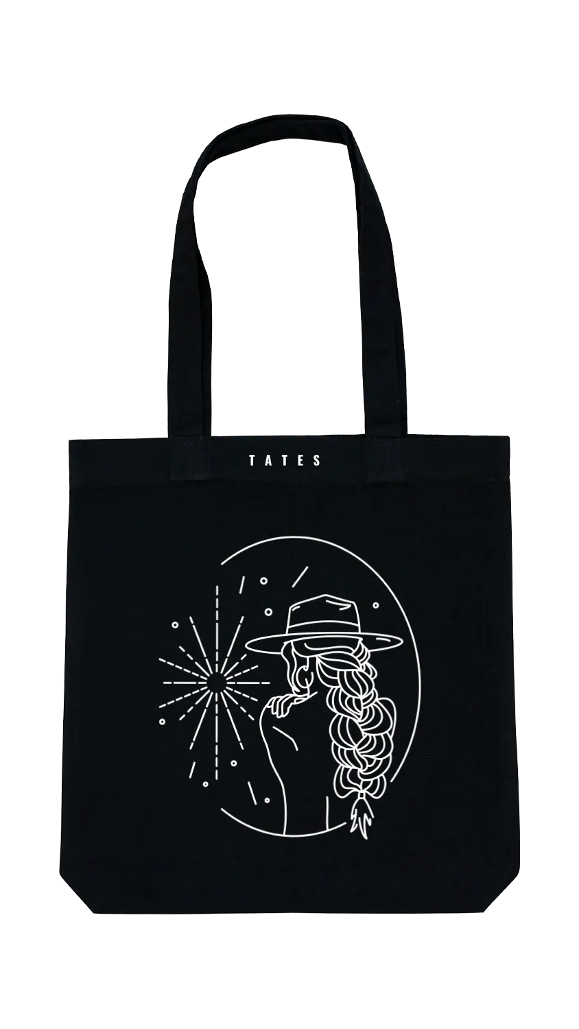 Tote bag mit "Free spirit" Motiv