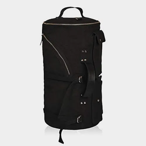 VINTAGE DUFFEL BAG - BLACK