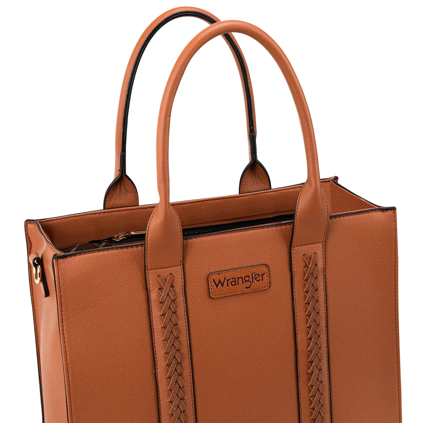 WG70-8317  Wrangler Carry-All Tote/Crossbody - Brown