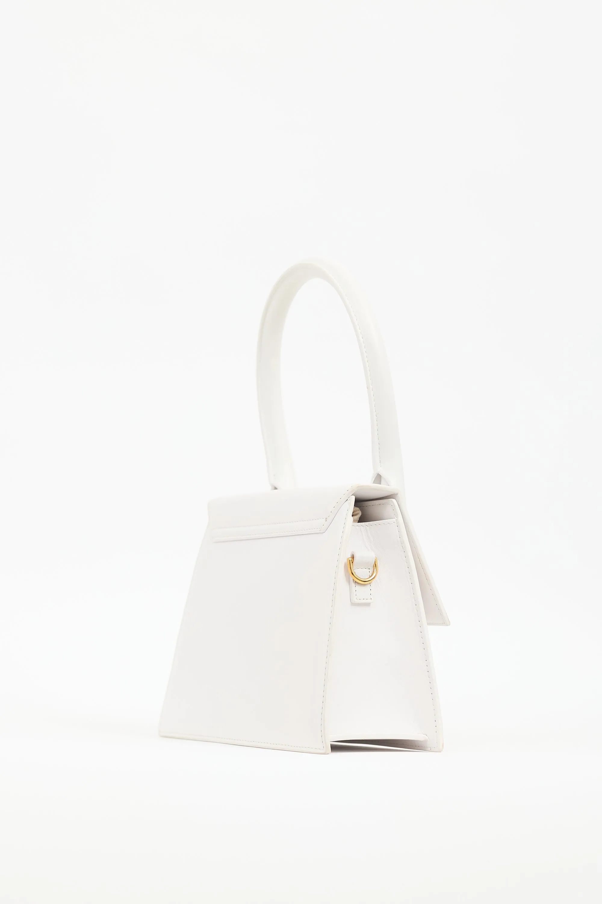 White Leather Le Grand Chiquito Bag