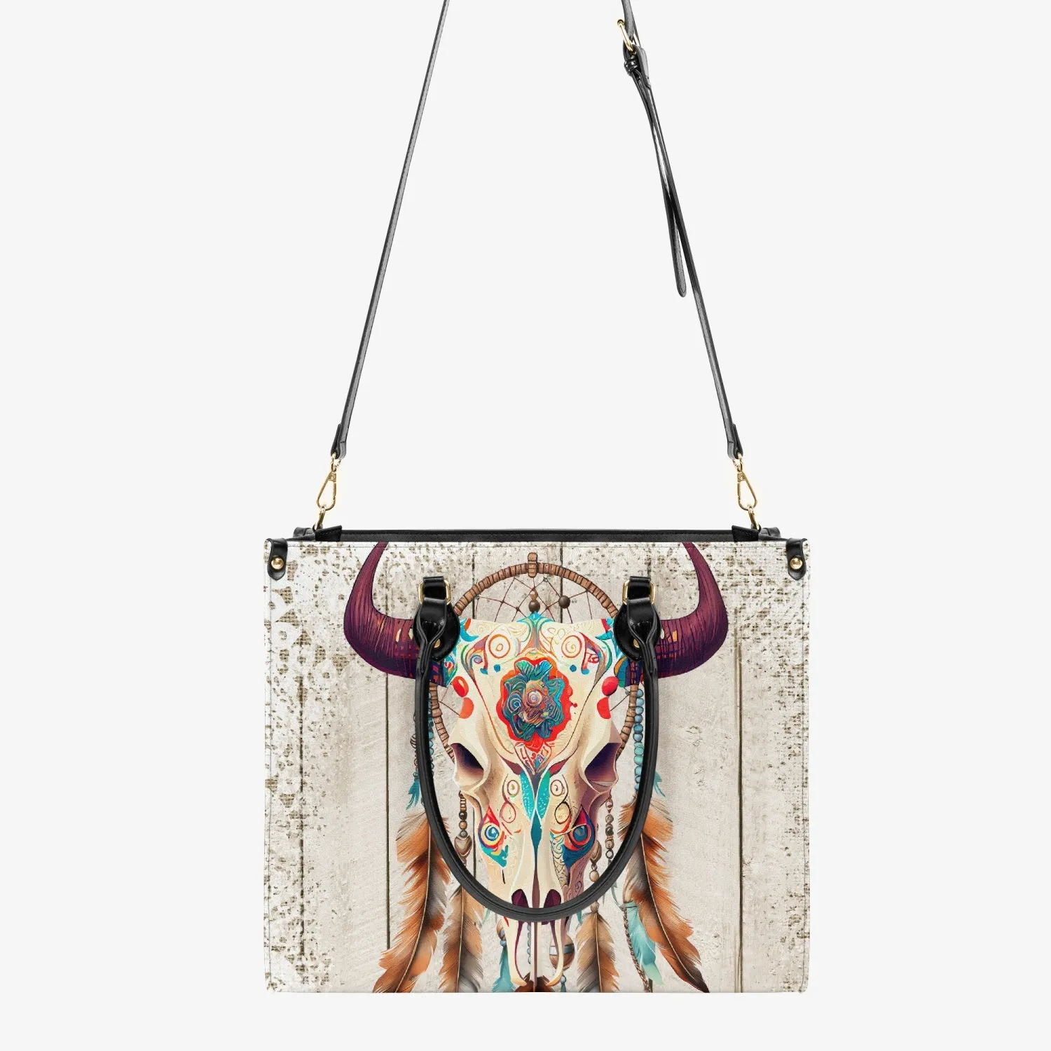 Women's Tote Bag - Western - Skull