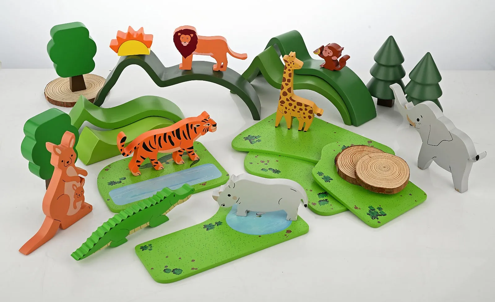 Wooden Forest Animals