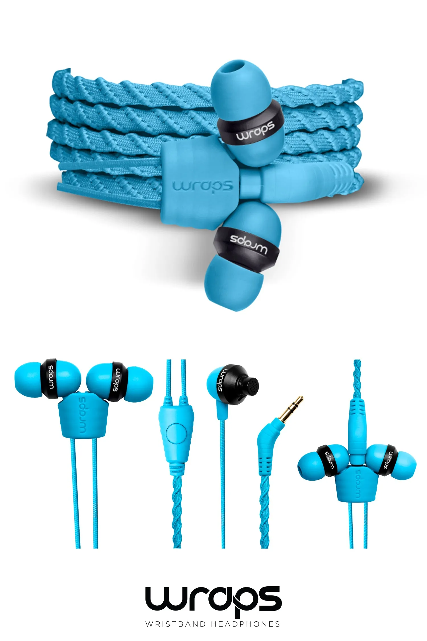 WRAPS Talk In-ear Headphones with Microphone