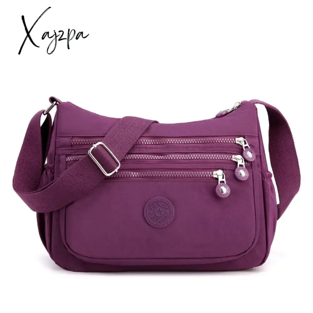 Xajzpa - Women&#39;s Messenger Mommy Shoulder Bag Polyester Fashion Cosmetic Bag Simple and Versatile Handbag Crossbody Bag for Women