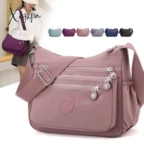 Xajzpa - Women&#39;s Messenger Mommy Shoulder Bag Polyester Fashion Cosmetic Bag Simple and Versatile Handbag Crossbody Bag for Women