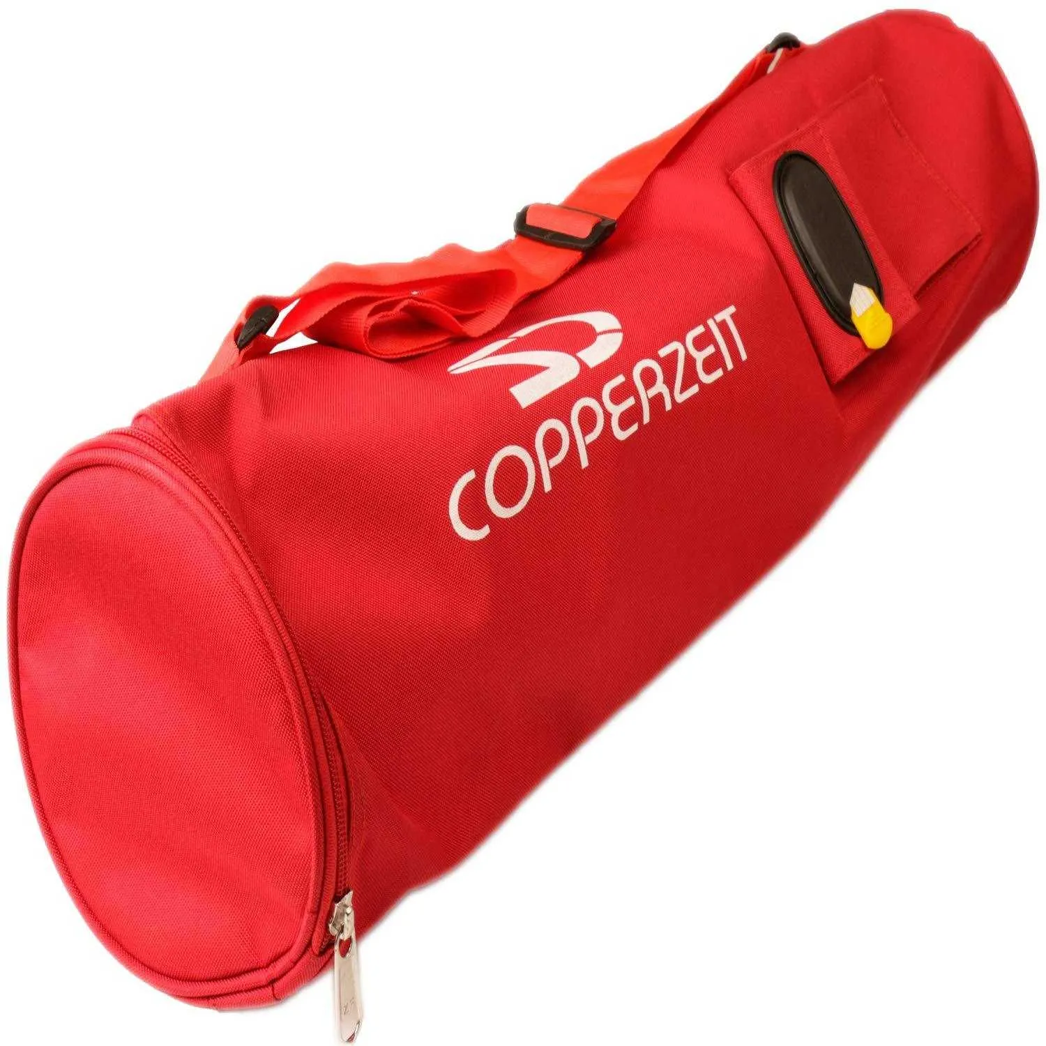 YogaMat Carry Bag with Pouch and Name Tag I Red